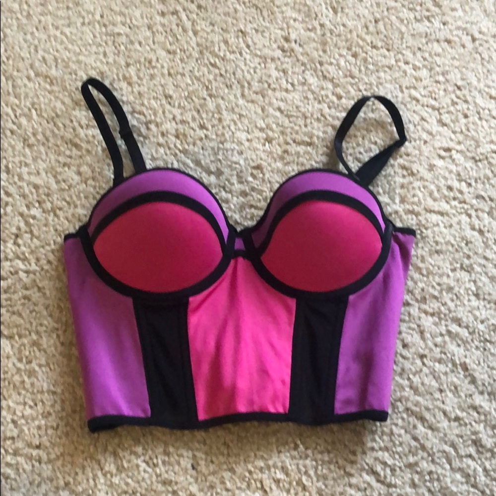 Bebe color block top